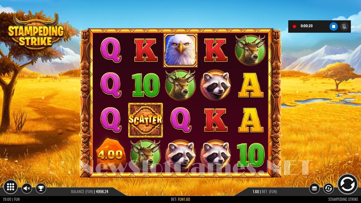 Stampeding Strike Slot Slot Image in Demo - pic. 3