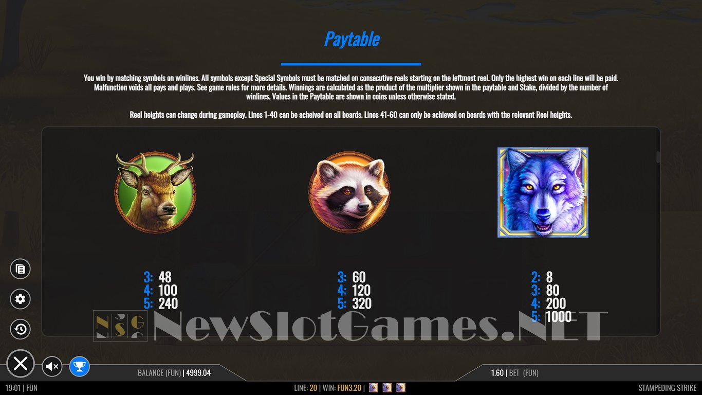 Stampeding Strike Slot Slot Image in Demo - pic. 9