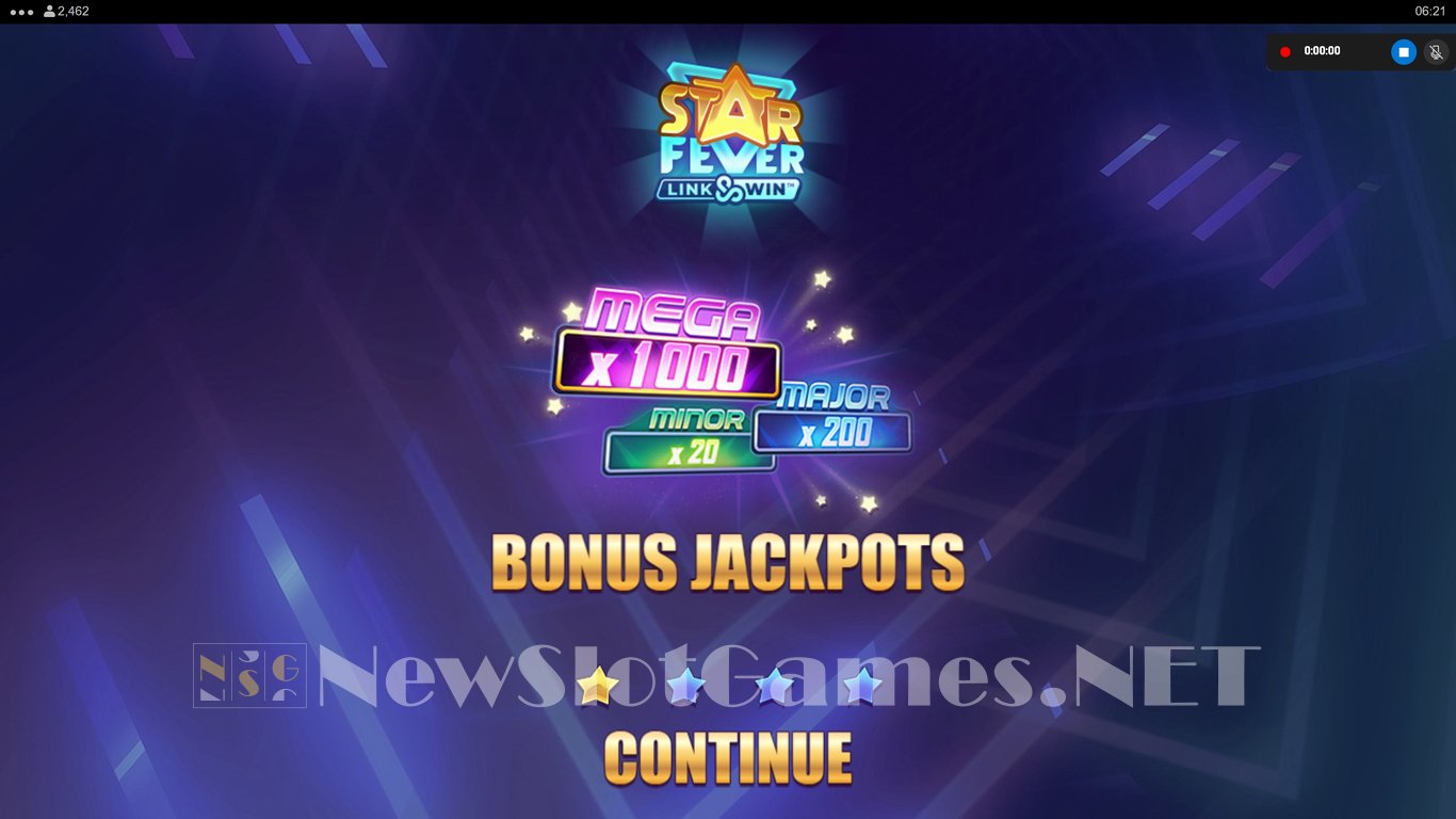 Star Fever Link and Win Slot Demo Image