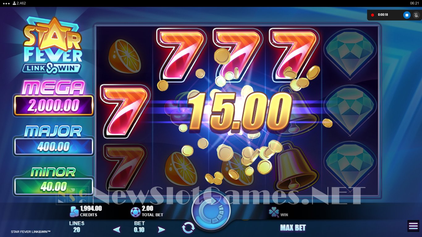 Star Fever Link and Win Slot Slot Image in Demo - pic. 5