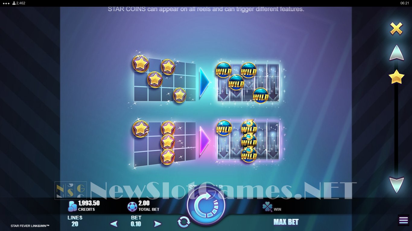 Star Fever Link and Win Slot Slot Image in Demo - pic. 9