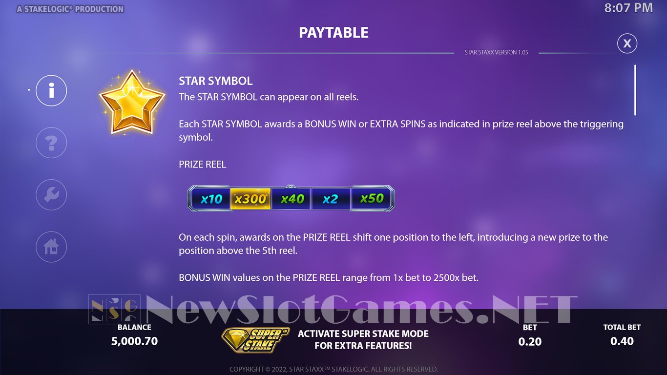 Star Staxx Slot Slot Image in Demo - pic. 4