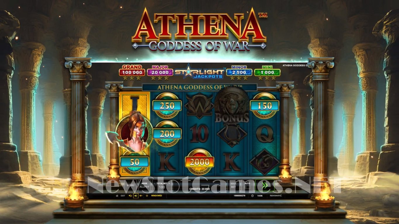 Starlight Prizes Athena Goddess of War Slot Slot Image in Demo - pic. 2