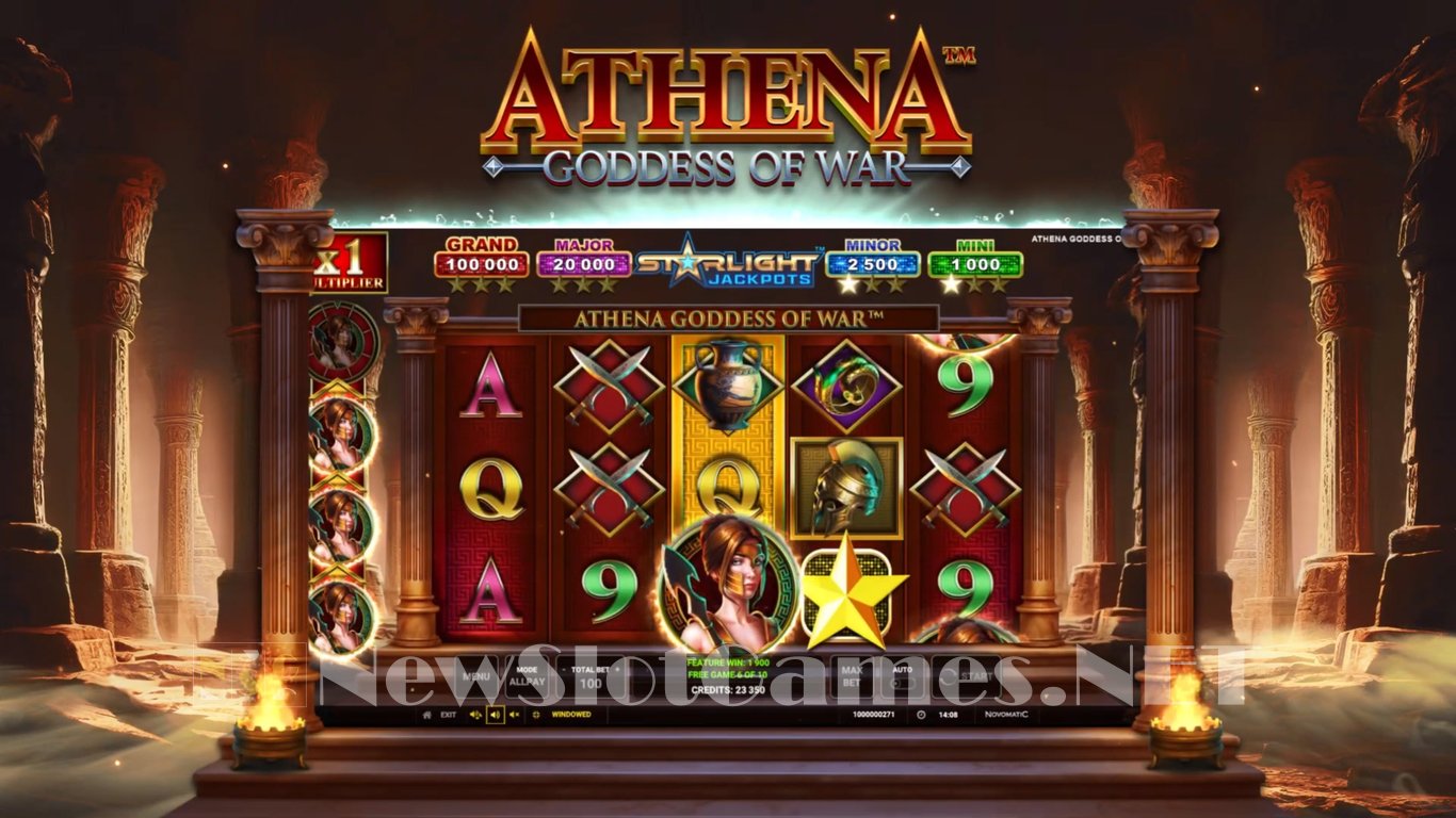 Starlight Prizes Athena Goddess of War Slot Slot Image in Demo - pic. 4