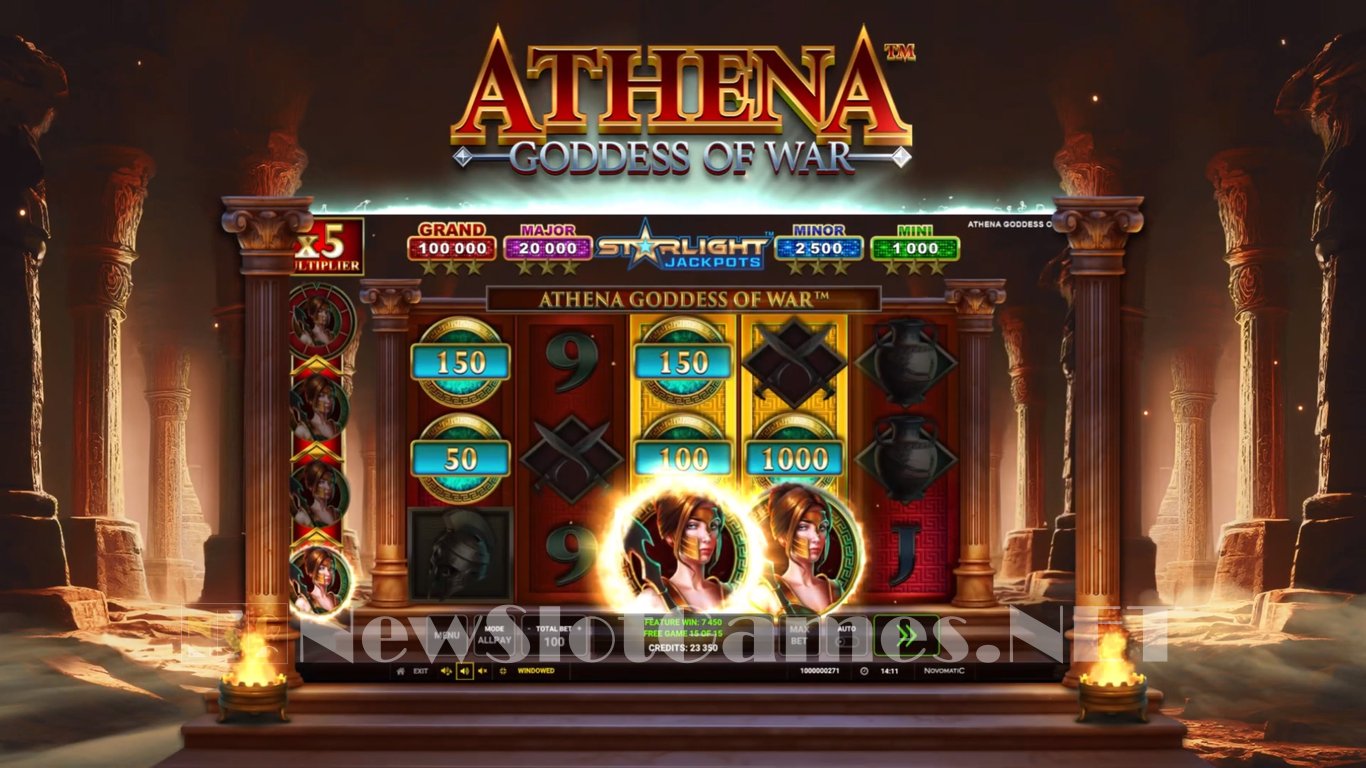 Starlight Prizes Athena Goddess of War Slot Slot Image in Demo - pic. 6