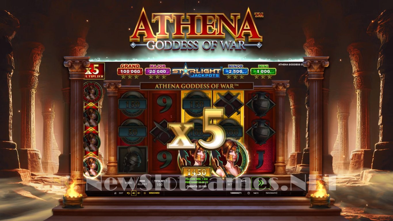 Starlight Prizes Athena Goddess of War Slot Slot Image in Demo - pic. 7