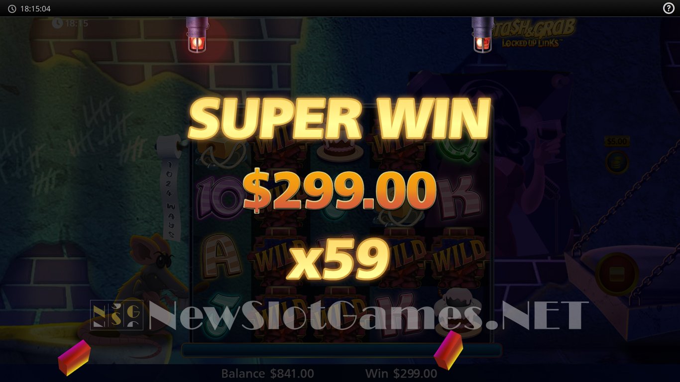 Stash & Grab Locked Up Links Slot Slot Image in Demo - pic. 11