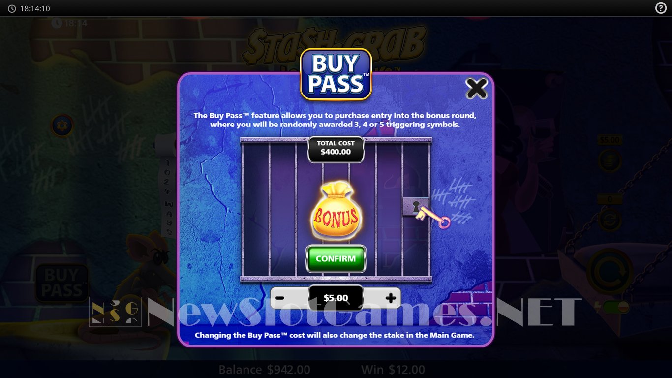 Stash & Grab Locked Up Links Slot Slot Image in Demo - pic. 7