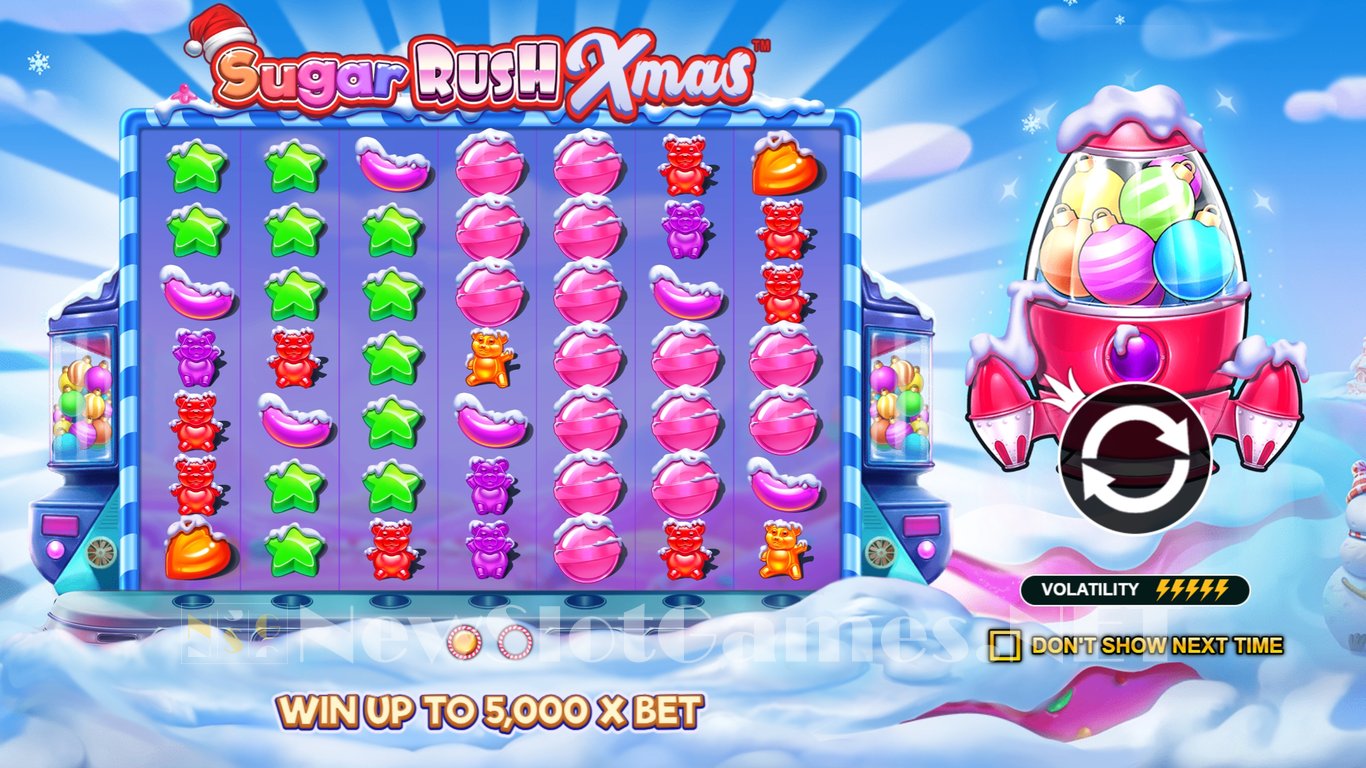 Sugar Rush Xmas Slot Demo Image
