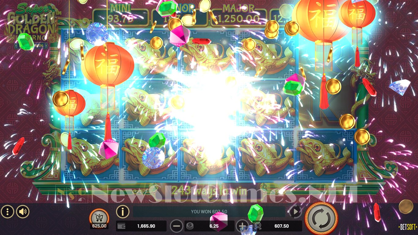 Super Golden Dragon Inferno Slot Slot Image in Demo - pic. 11