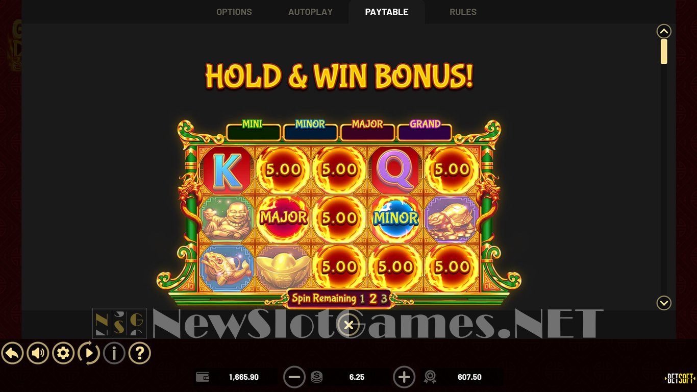 Super Golden Dragon Inferno Slot Slot Image in Demo - pic. 12