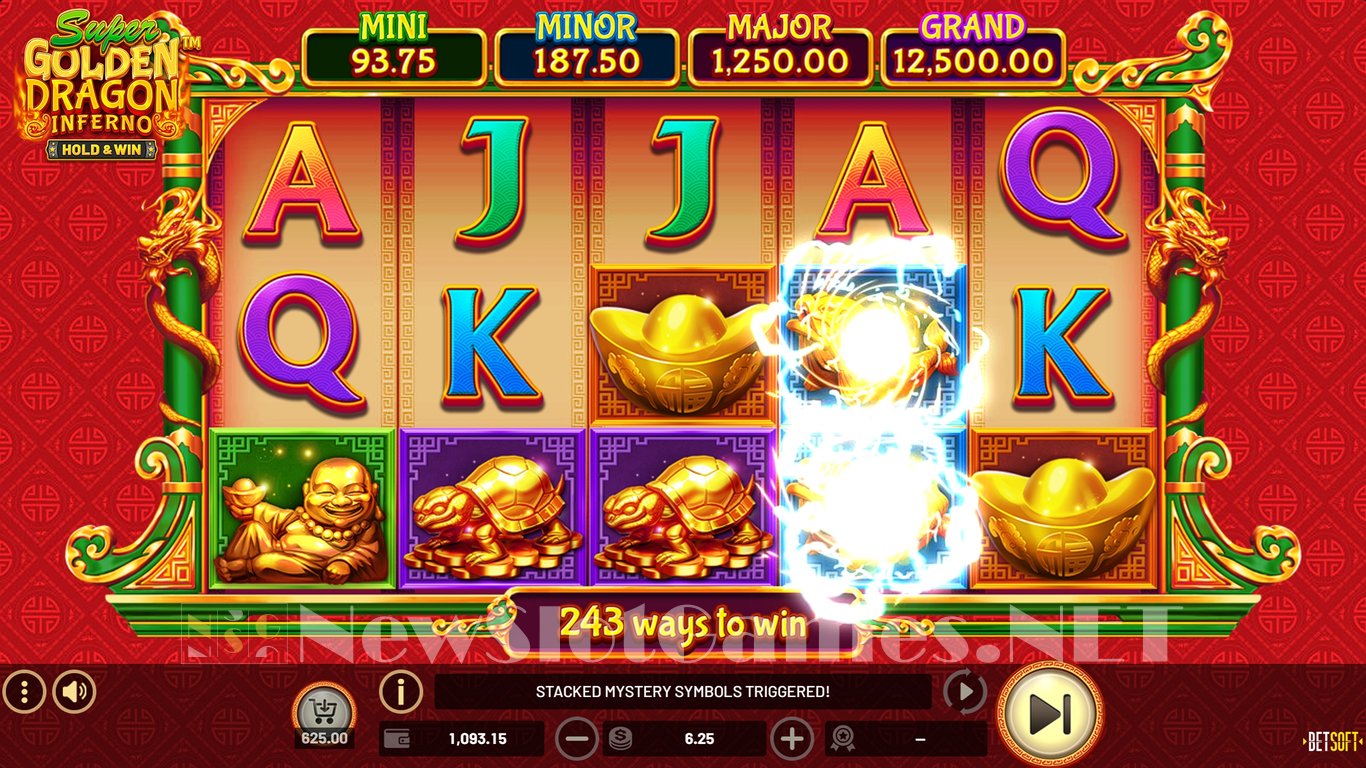 Super Golden Dragon Inferno Slot Slot Image in Demo - pic. 4