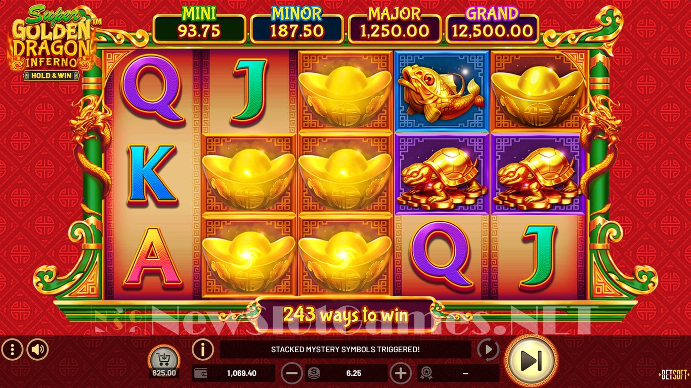 Super Golden Dragon Inferno Slot Slot Image in Demo - pic. 8