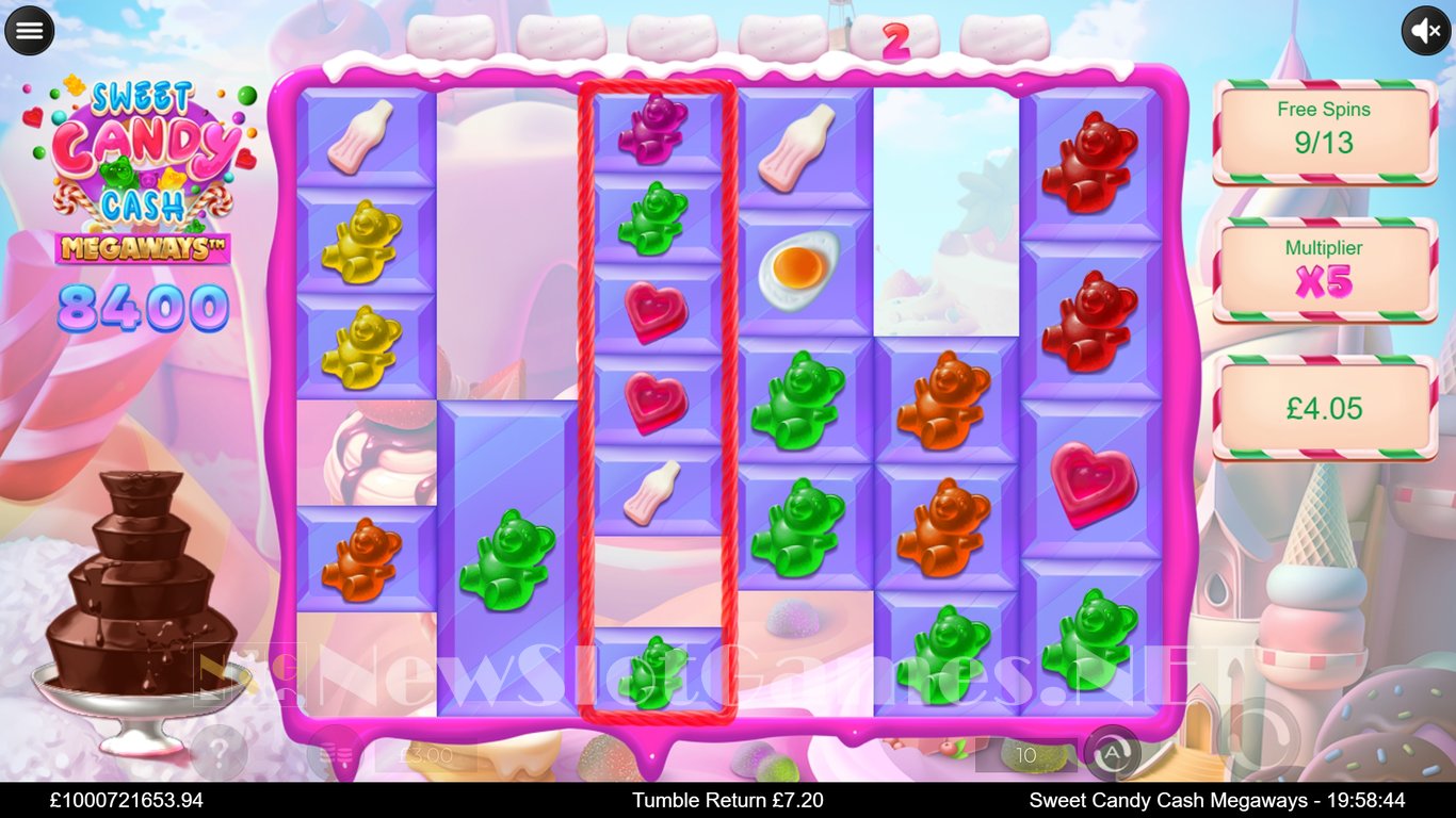 Sweet Candy Cash Megaways Slot Slot Image in Demo - pic. 15