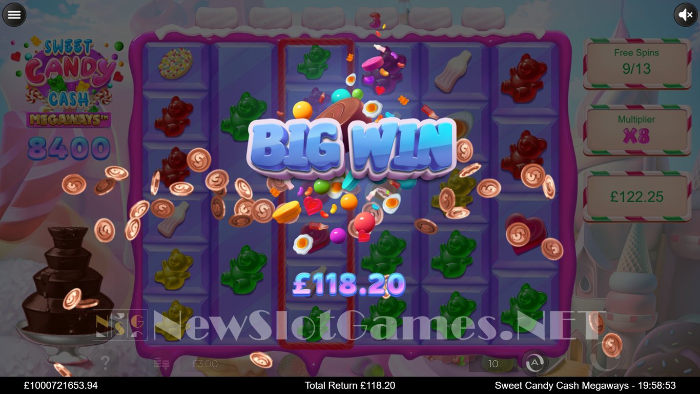Sweet Candy Cash Megaways Slot Slot Image in Demo - pic. 16