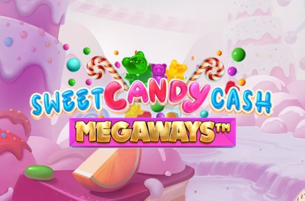 Sweet Candy Cash Megaways Slot Logo