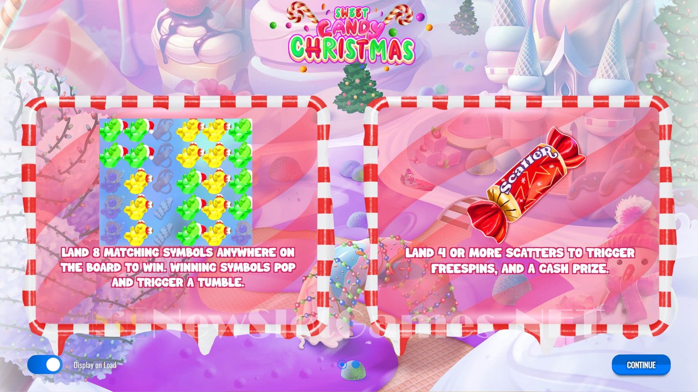 Sweet Candy Christmas Slot Demo Image