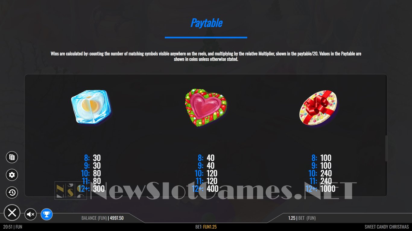 Sweet Candy Christmas Slot Slot Image in Demo - pic. 8