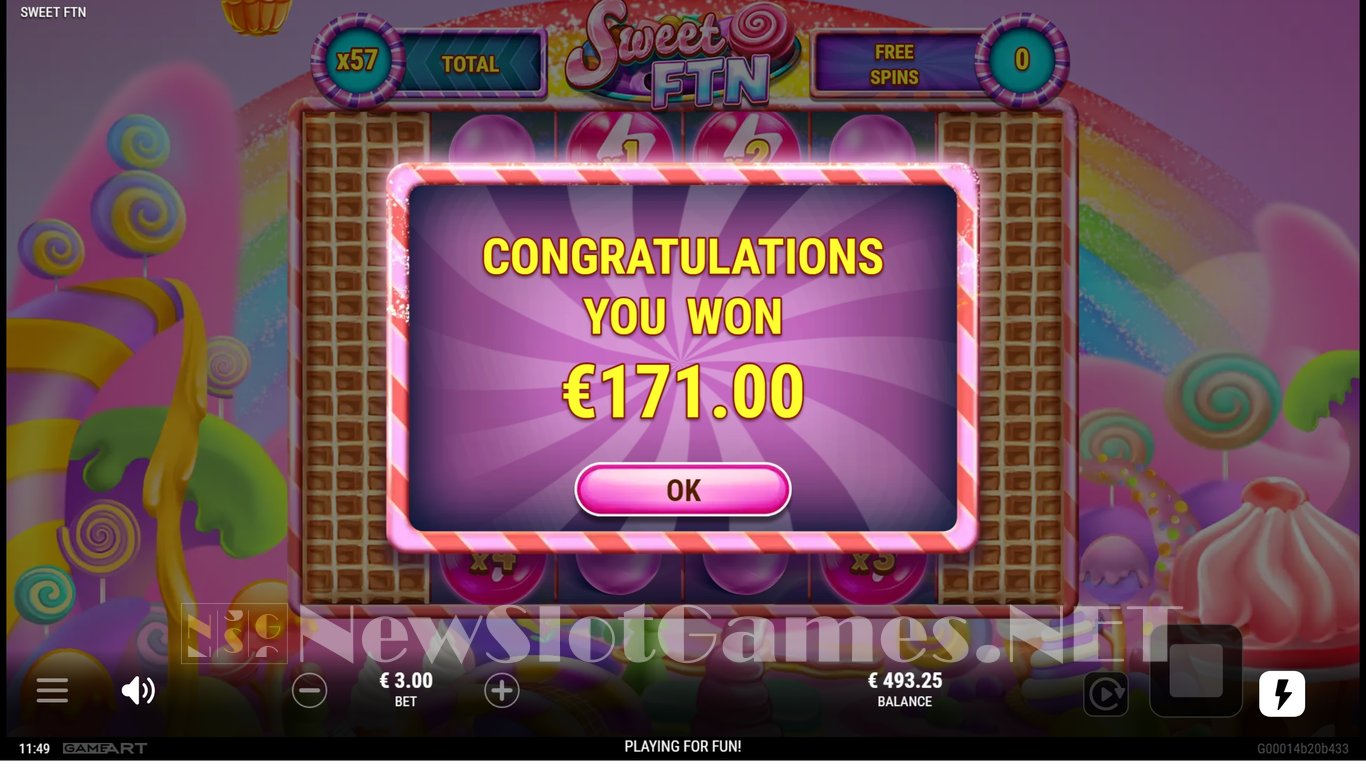 Sweet FTN Slot Slot Image in Demo - pic. 7