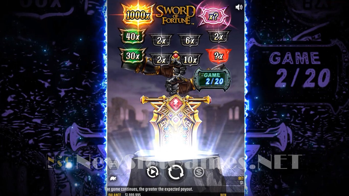 Sword of Fortune Slot Demo Image