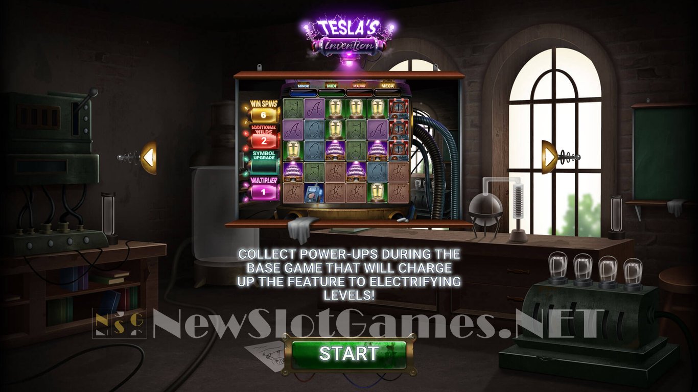 Teslas Invention Slot Demo Image