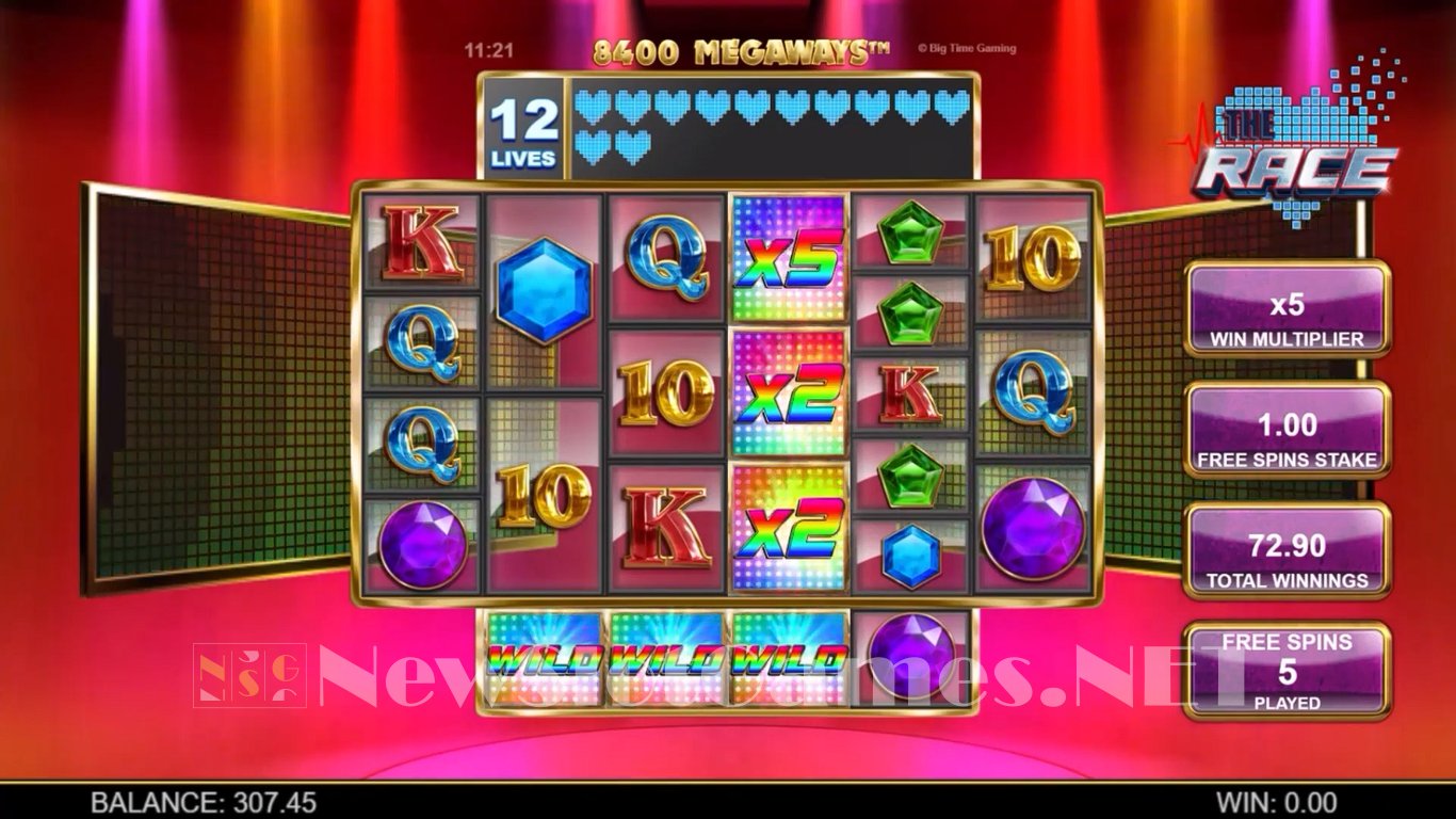 The Race Slot Slot Image in Demo - pic. 11