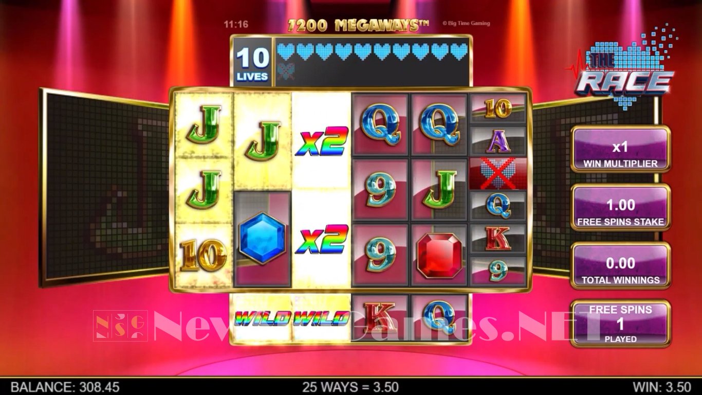 The Race Slot Slot Image in Demo - pic. 3