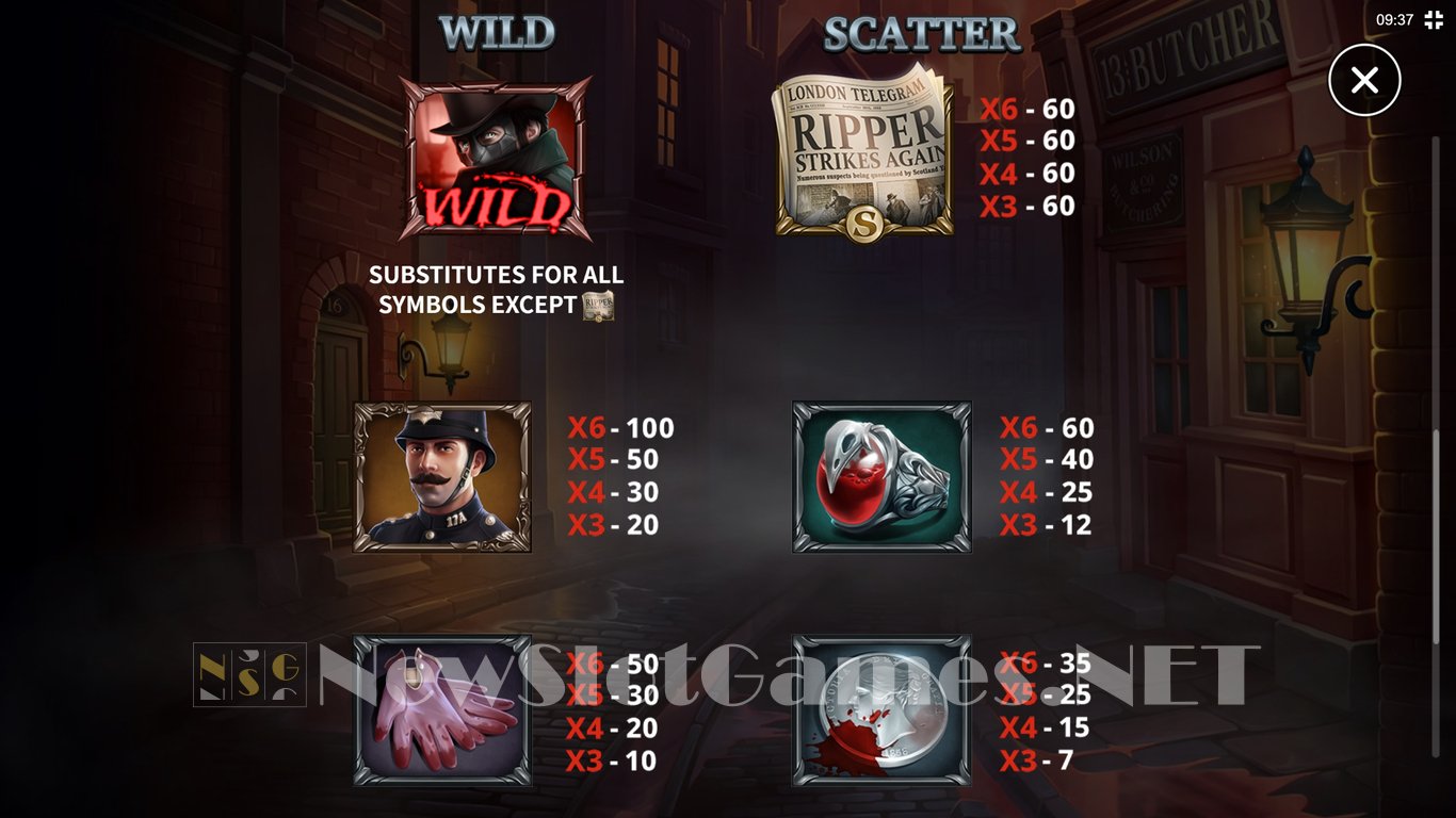 The Ripper Slot Slot Image in Demo - pic. 12