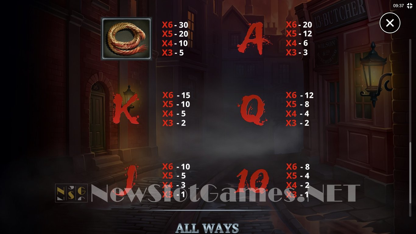 The Ripper Slot Slot Image in Demo - pic. 13