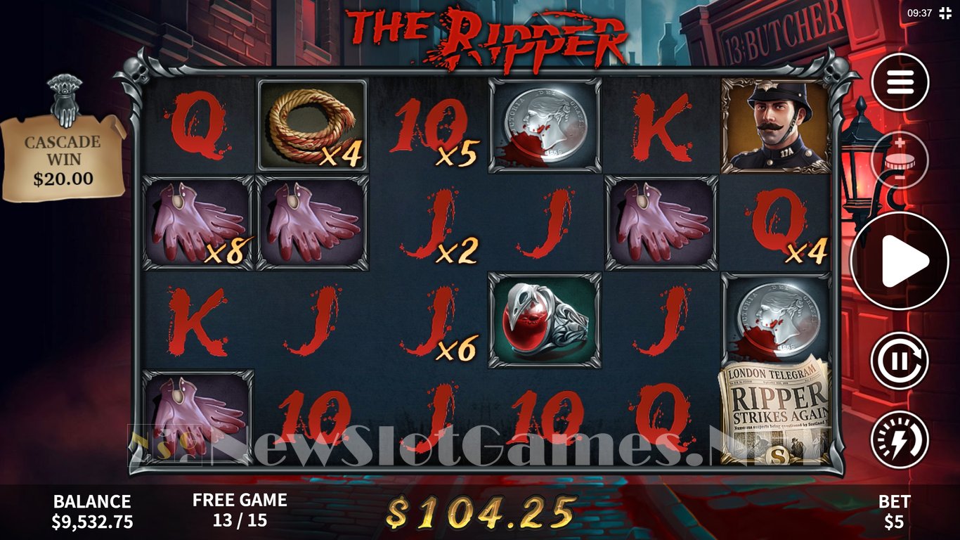 The Ripper Slot Slot Image in Demo - pic. 8