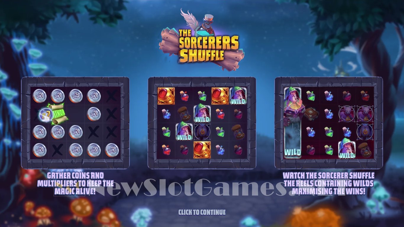 The Sorcerers Shuffle Slot Demo Image