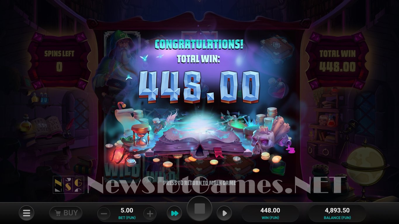 The Sorcerers Shuffle Slot Slot Image in Demo - pic. 10
