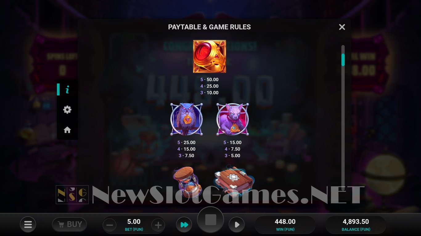 The Sorcerers Shuffle Slot Slot Image in Demo - pic. 12