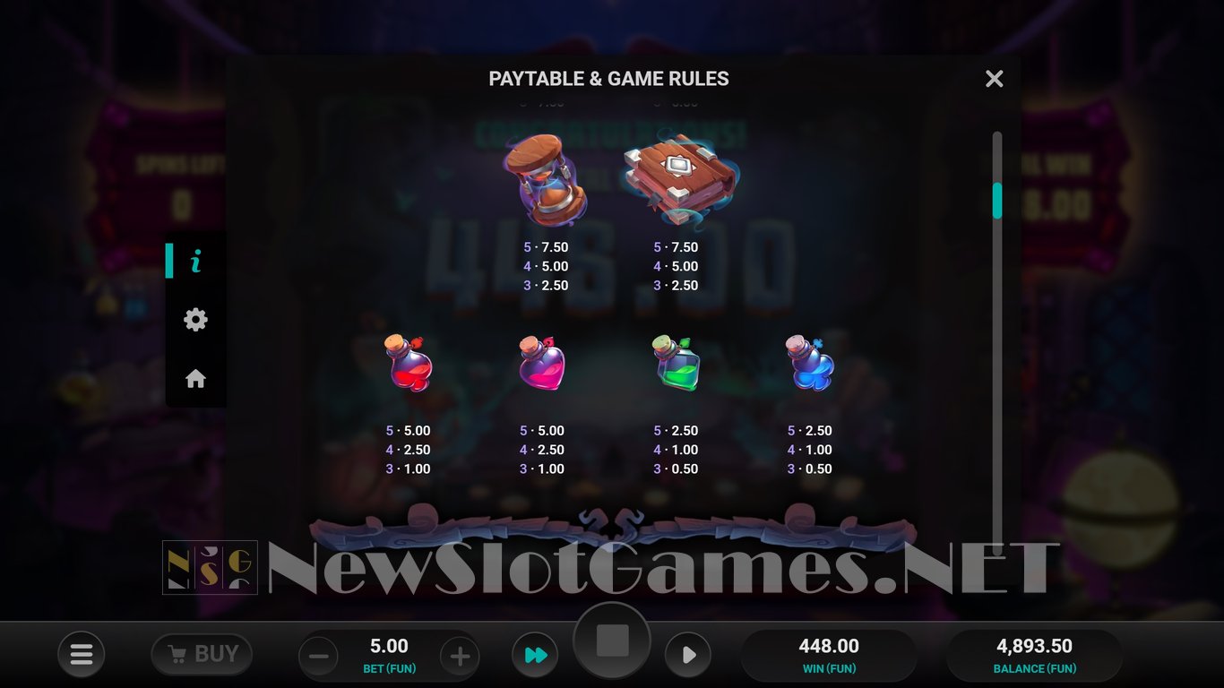 The Sorcerers Shuffle Slot Slot Image in Demo - pic. 13