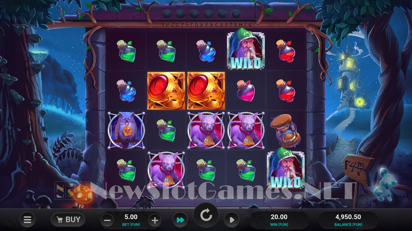 The Sorcerers Shuffle Slot Slot Image in Demo - pic. 5