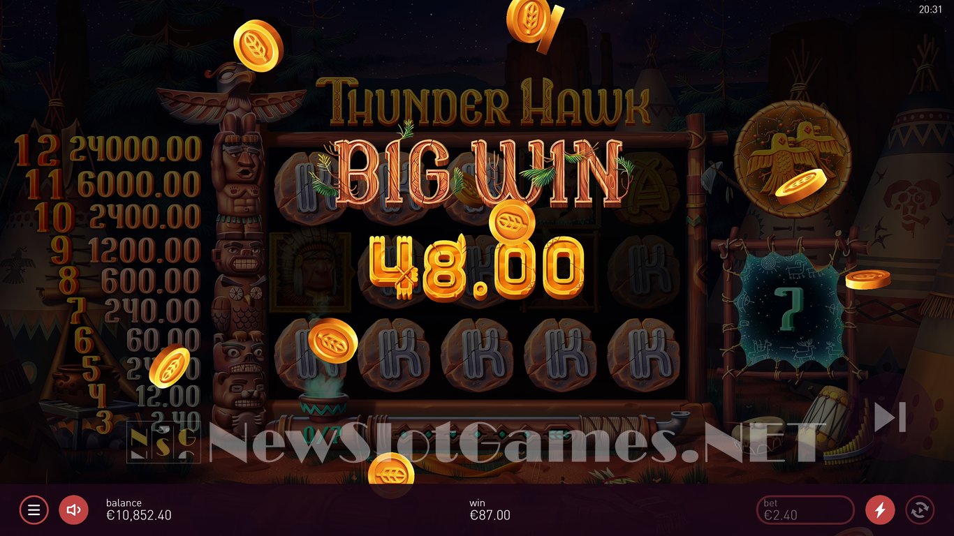 Thunder Hawk Slot Slot Image in Demo - pic. 16