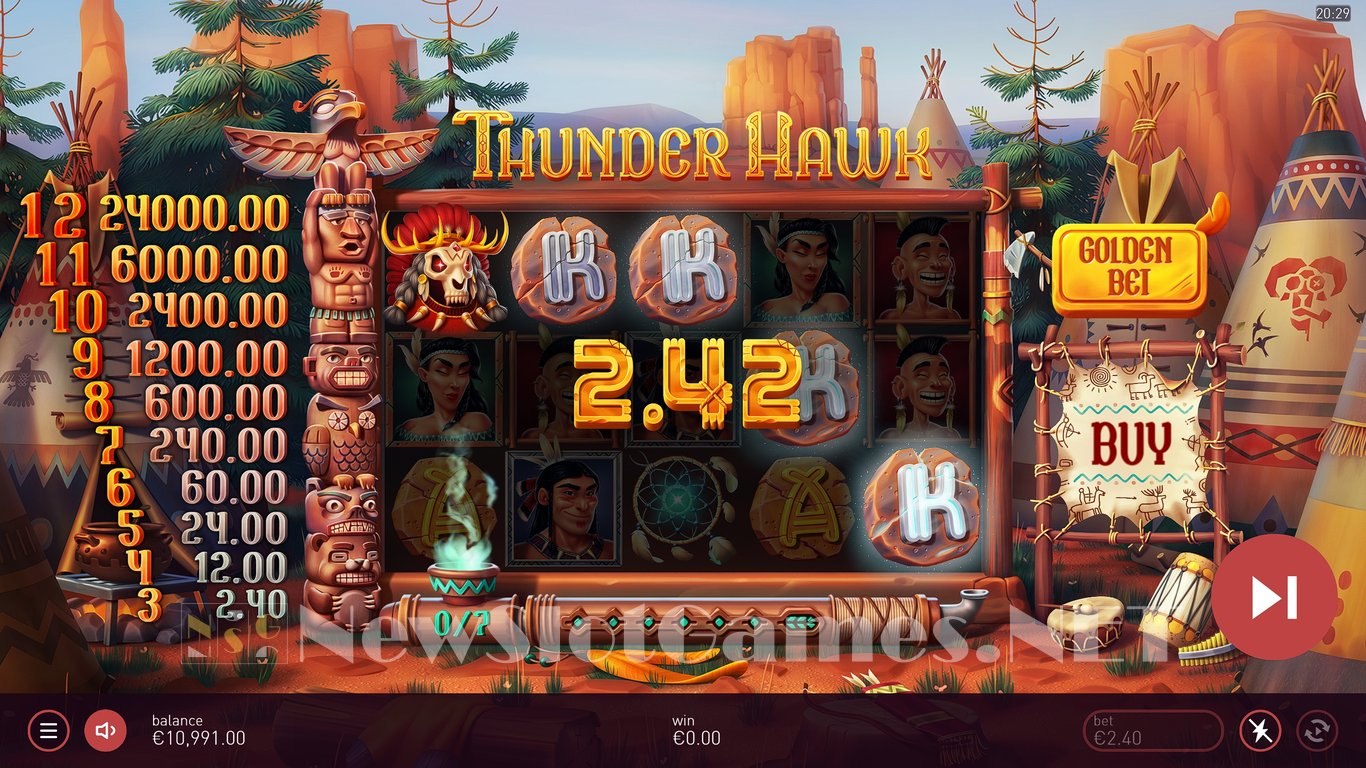 Thunder Hawk Slot Slot Image in Demo - pic. 3