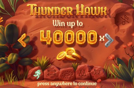 Thunder Hawk Slot Logo