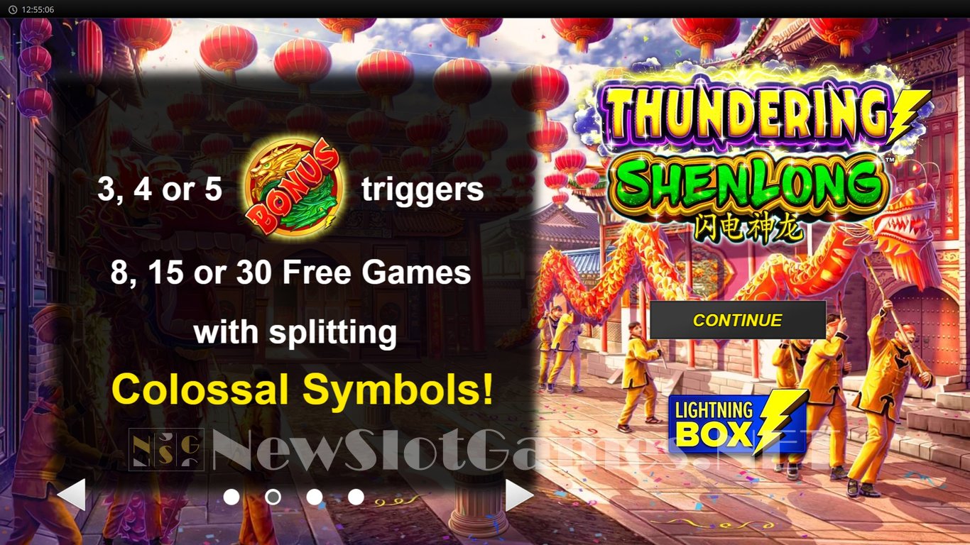 Thundering Shenlong Slot Demo Image