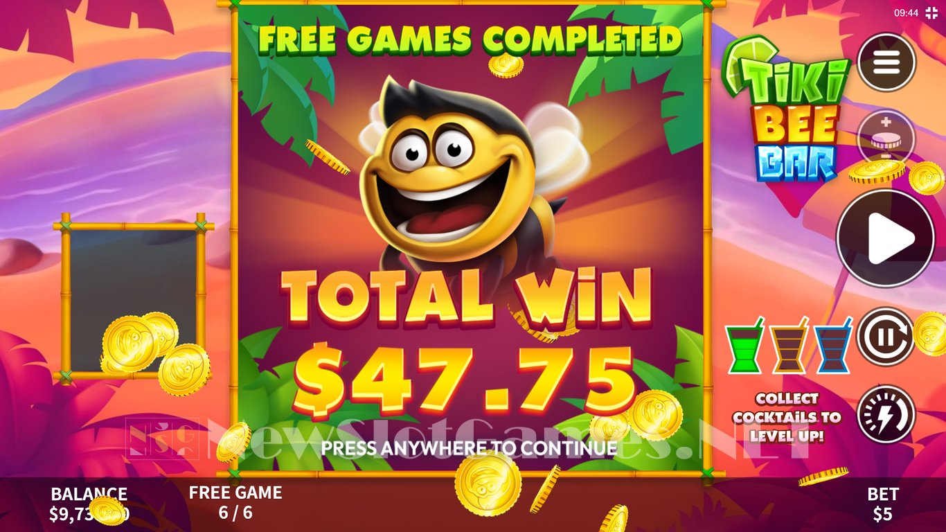 Tiki Bee Bar Slot Slot Image in Demo - pic. 10