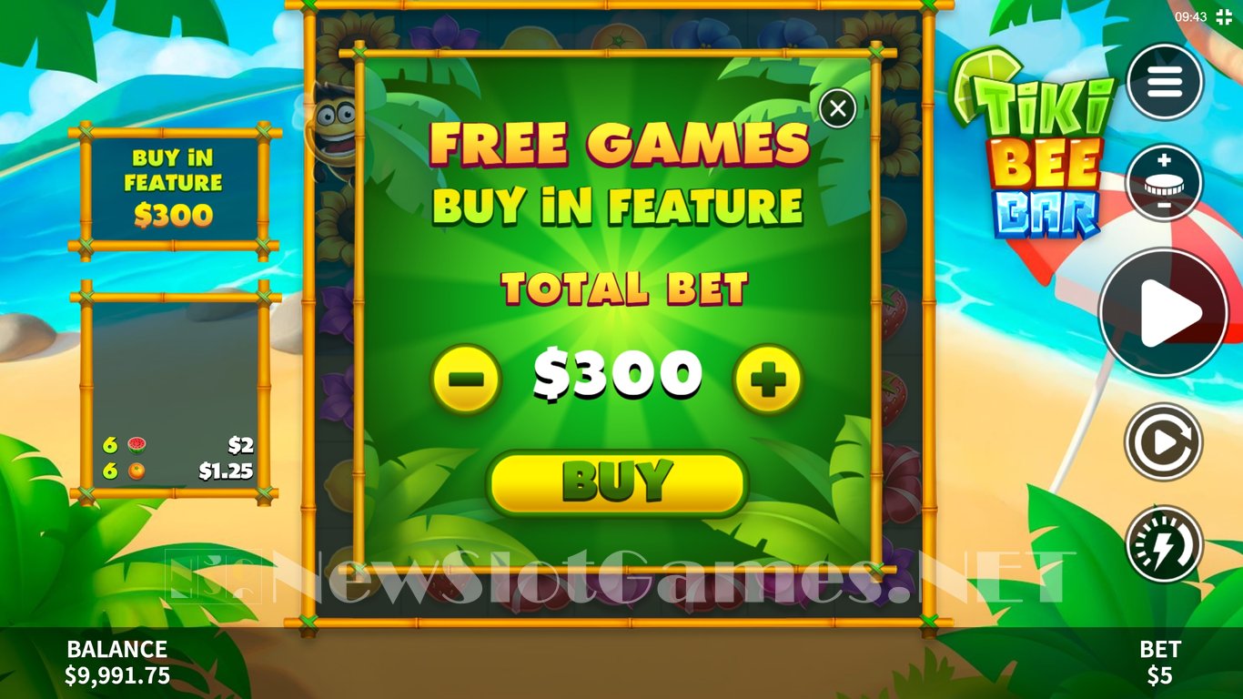 Tiki Bee Bar Slot Slot Image in Demo - pic. 6