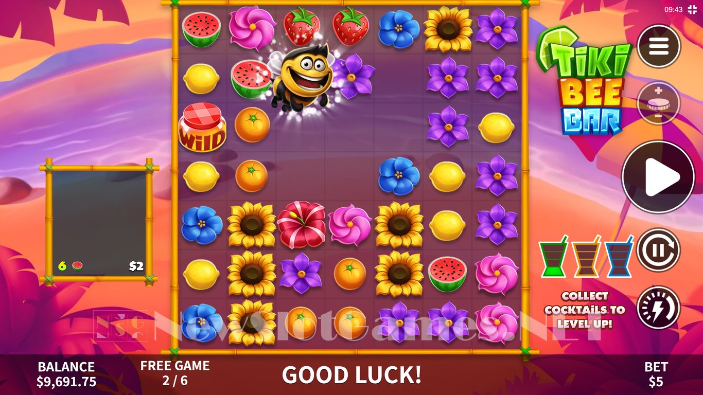 Tiki Bee Bar Slot Slot Image in Demo - pic. 8