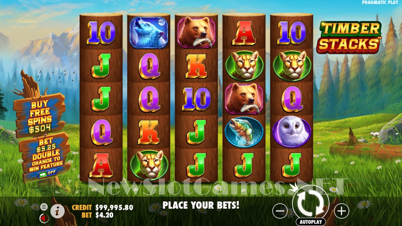 Timber Stacks Slot Demo Image