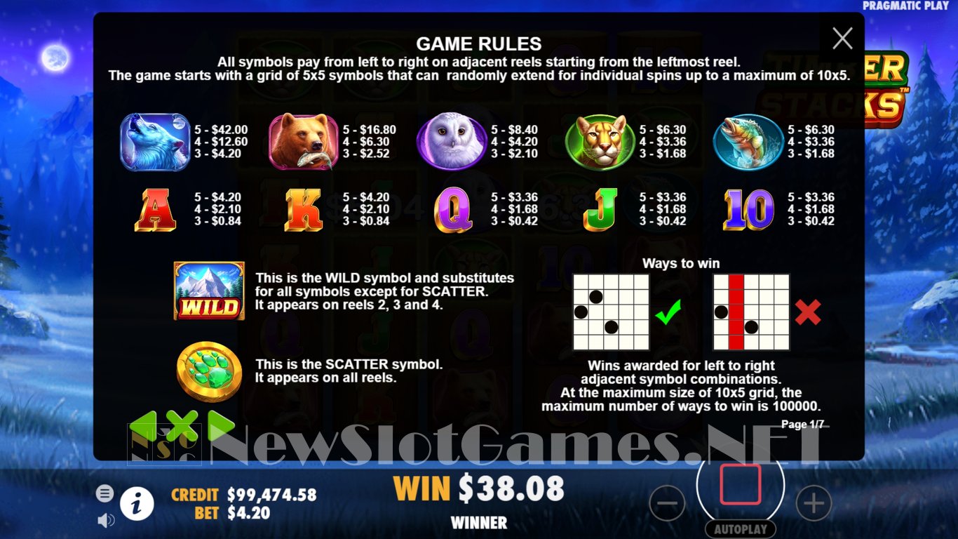 Timber Stacks Slot Slot Image in Demo - pic. 12