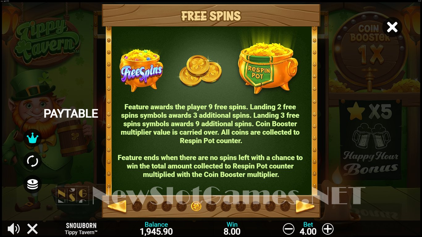 Tippy Tavern Slot Slot Image in Demo - pic. 10