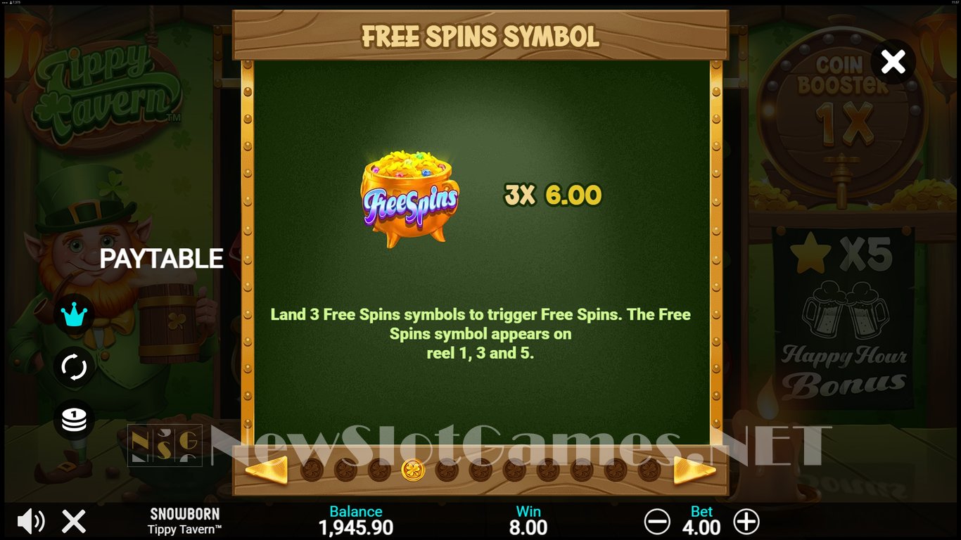 Tippy Tavern Slot Slot Image in Demo - pic. 9