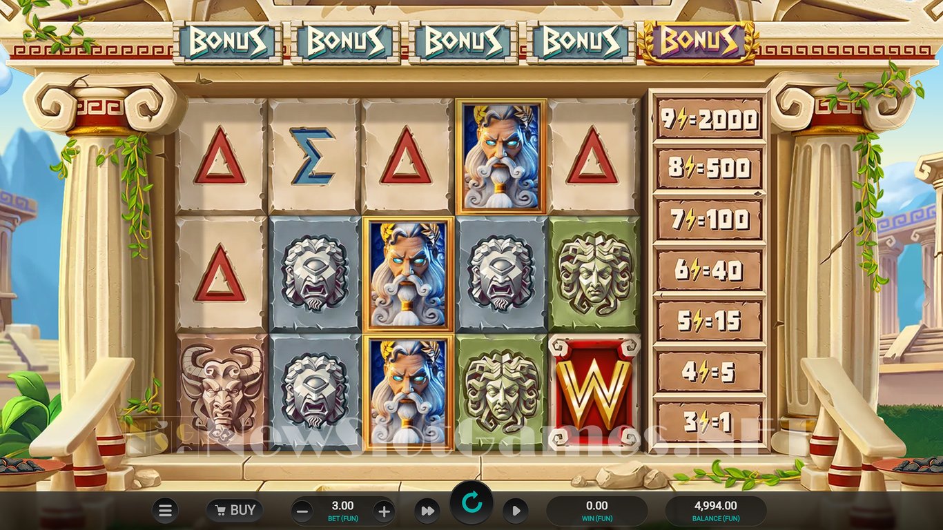 Titan Strike Slot Slot Image in Demo - pic. 3