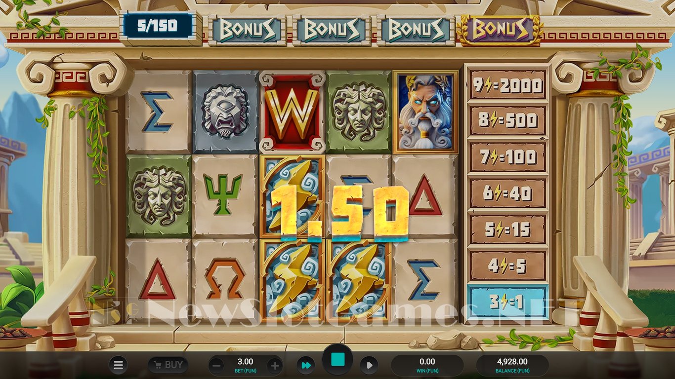 Titan Strike Slot Slot Image in Demo - pic. 5