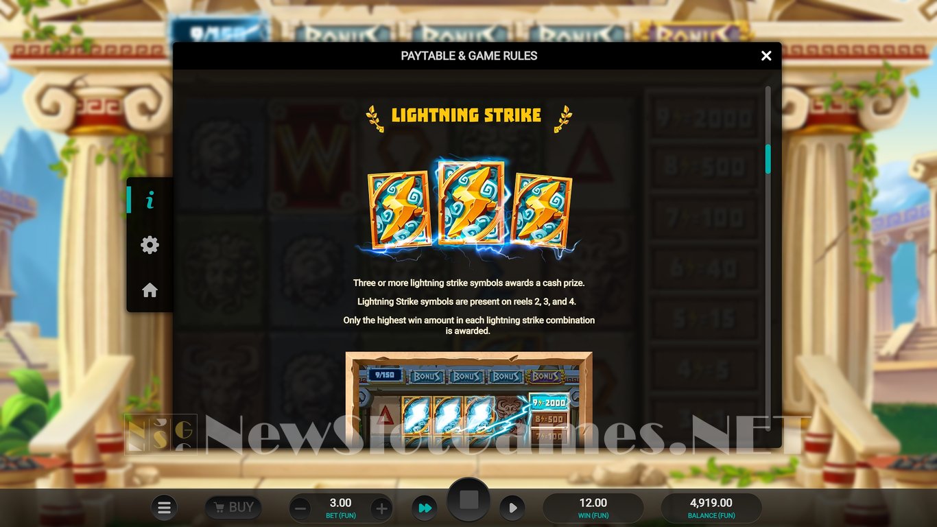 Titan Strike Slot Slot Image in Demo - pic. 9