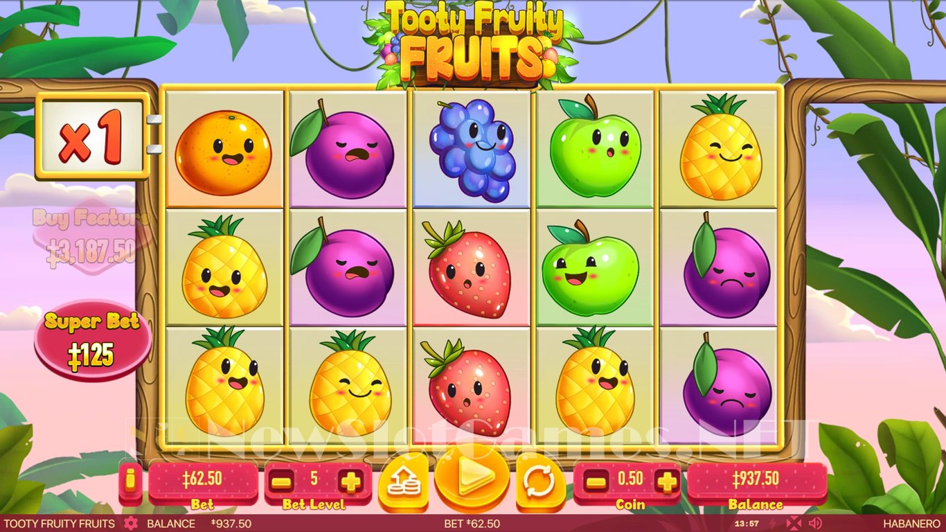 Tooty Fruity Fruits Slot Demo Image